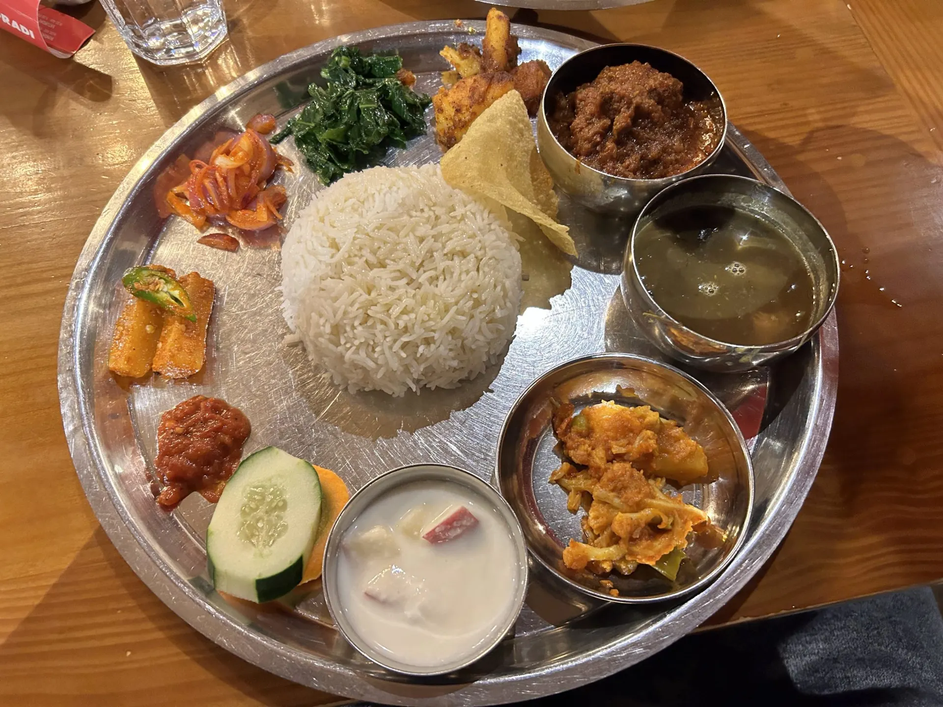 Chicken Thakali Set